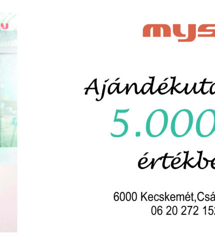 Ajándékutalvány 5000 Ft