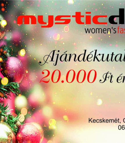 Ajándékutalvány 20.000 Ft