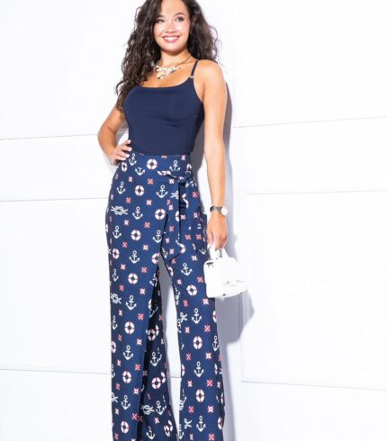 Mystic Day Spagetti pántos felső / sötékék /