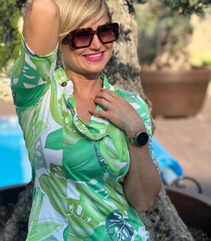 Mystic Day Angelika felső rövid ujjú / mintás /