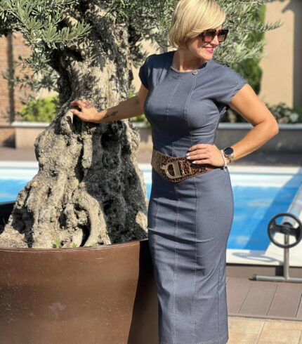 Mystic Day Héra Ruha / farmerkék /