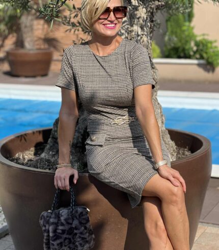 Mystic Day Judit Ruha / kockás /