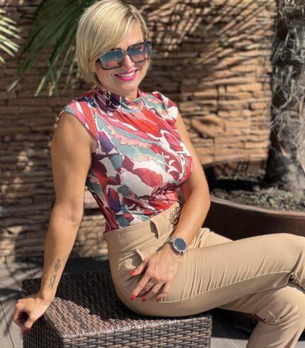 Mystic Day Gabika Felső / mintás /