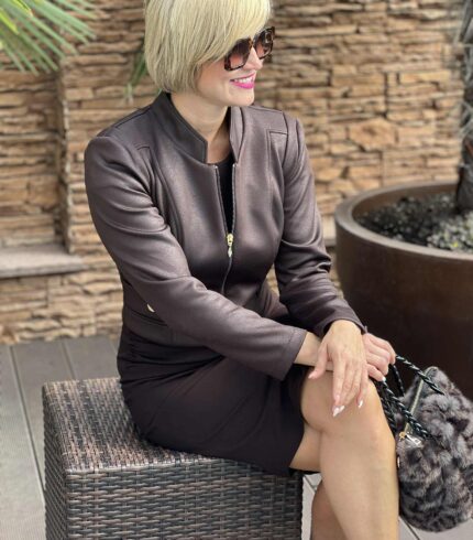 Mystic Day Samanta Kabát / sötétbarna /