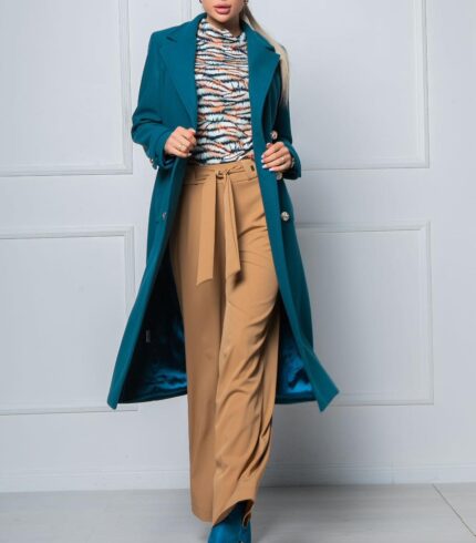 Mystic Day Caterina Kabát / petrolkék /