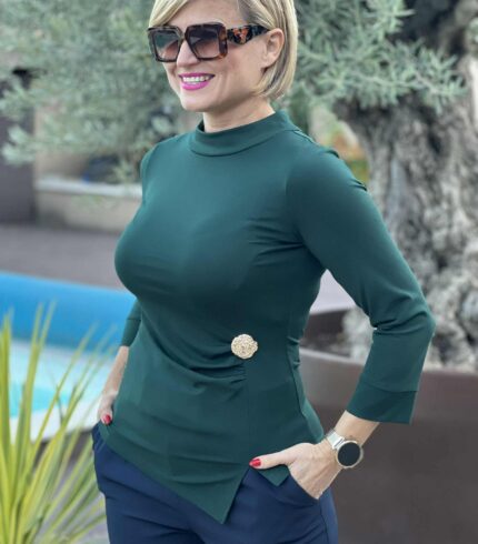 Mystic Day Gina Felső / smaragdzöld /