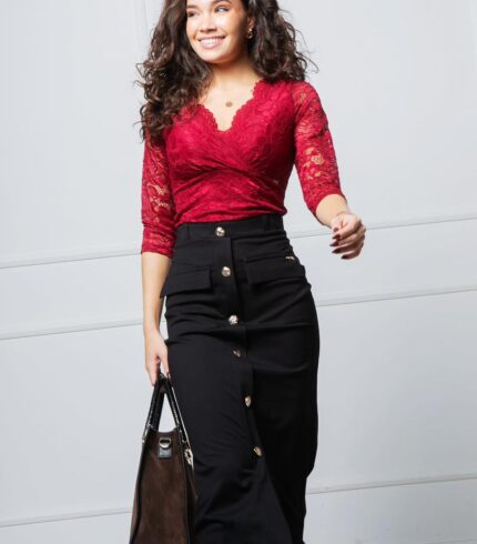 Mystic Day Trixi felső / bordó /