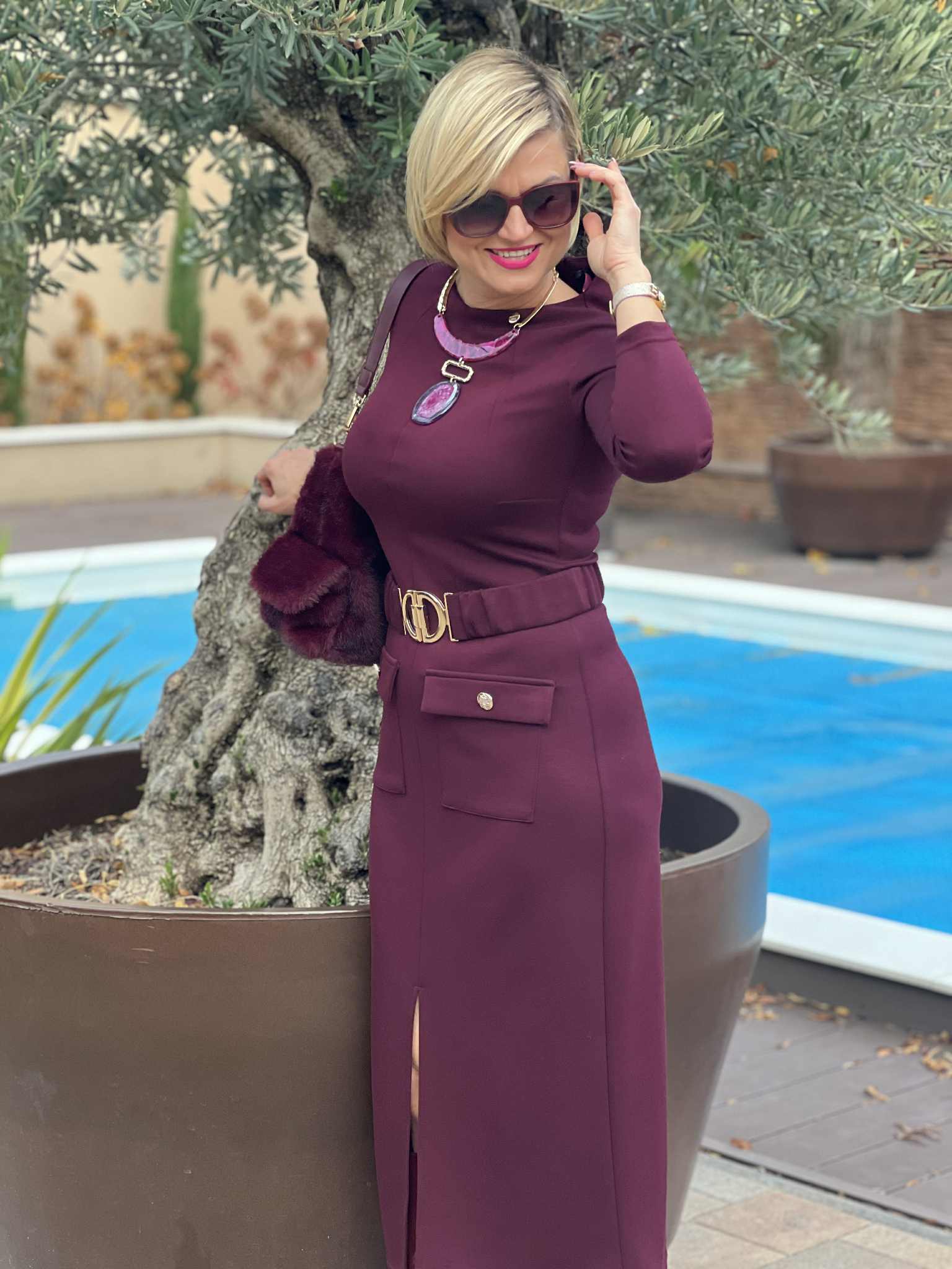 Mystic Day Fanni Ruha / Burgundy bordó /