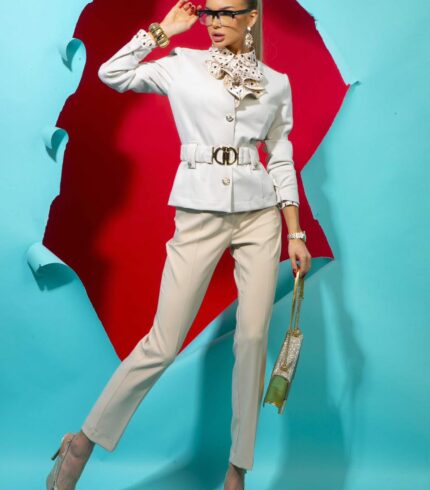 Mystic Day Hanna öves Zakó / csont színű /