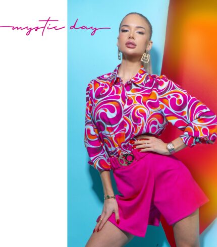 Mystic Day Patrícia blúz / mintás /