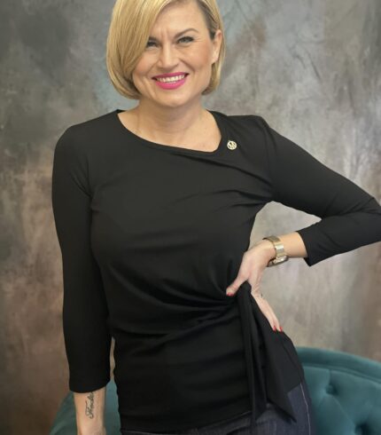 Mystic Day Manda Felső / fekete /