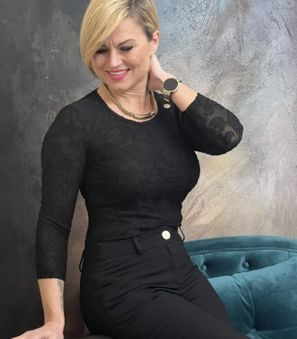 Mystic Day Henrietta felső / fekete /