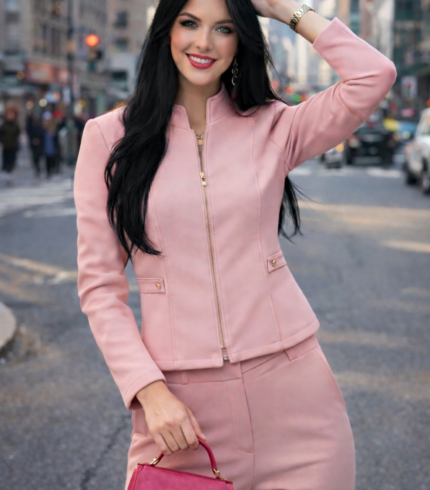 Mystic Day Samanta Kabát / babarózsaszín /