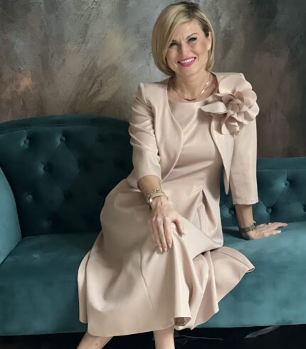 Mystic Day Sissi Ruha + Boleró /rose gold /