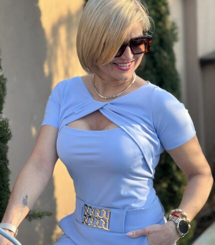 Mystic Day Sana Felső / vízkék /