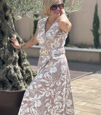 Mystic Day Marina 2. Ruha / bézs virág mintás /