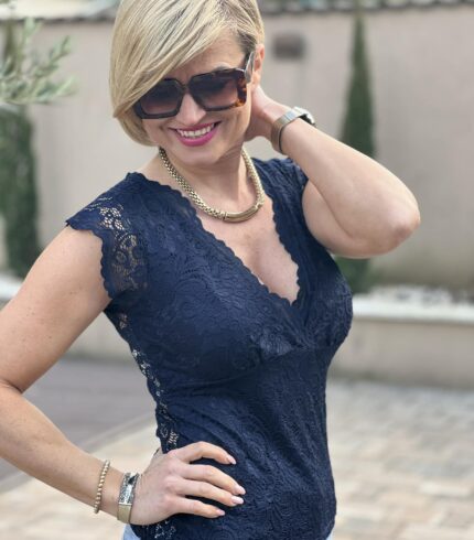 Mystic Day Trixi Felső / sötétkék /