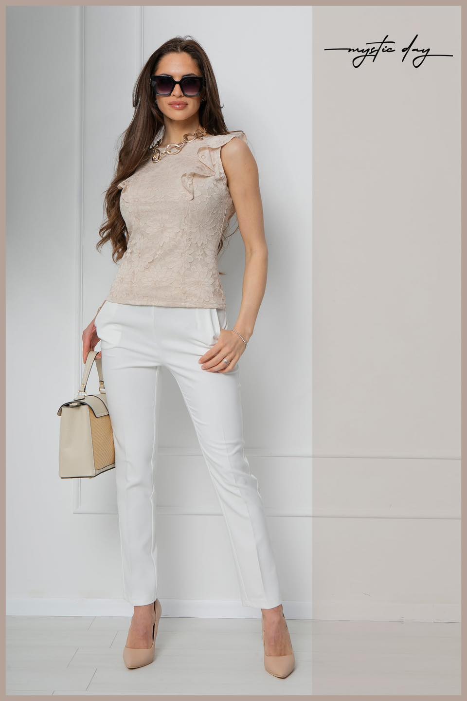 Mystic Day Fortuna Felső / drapp /