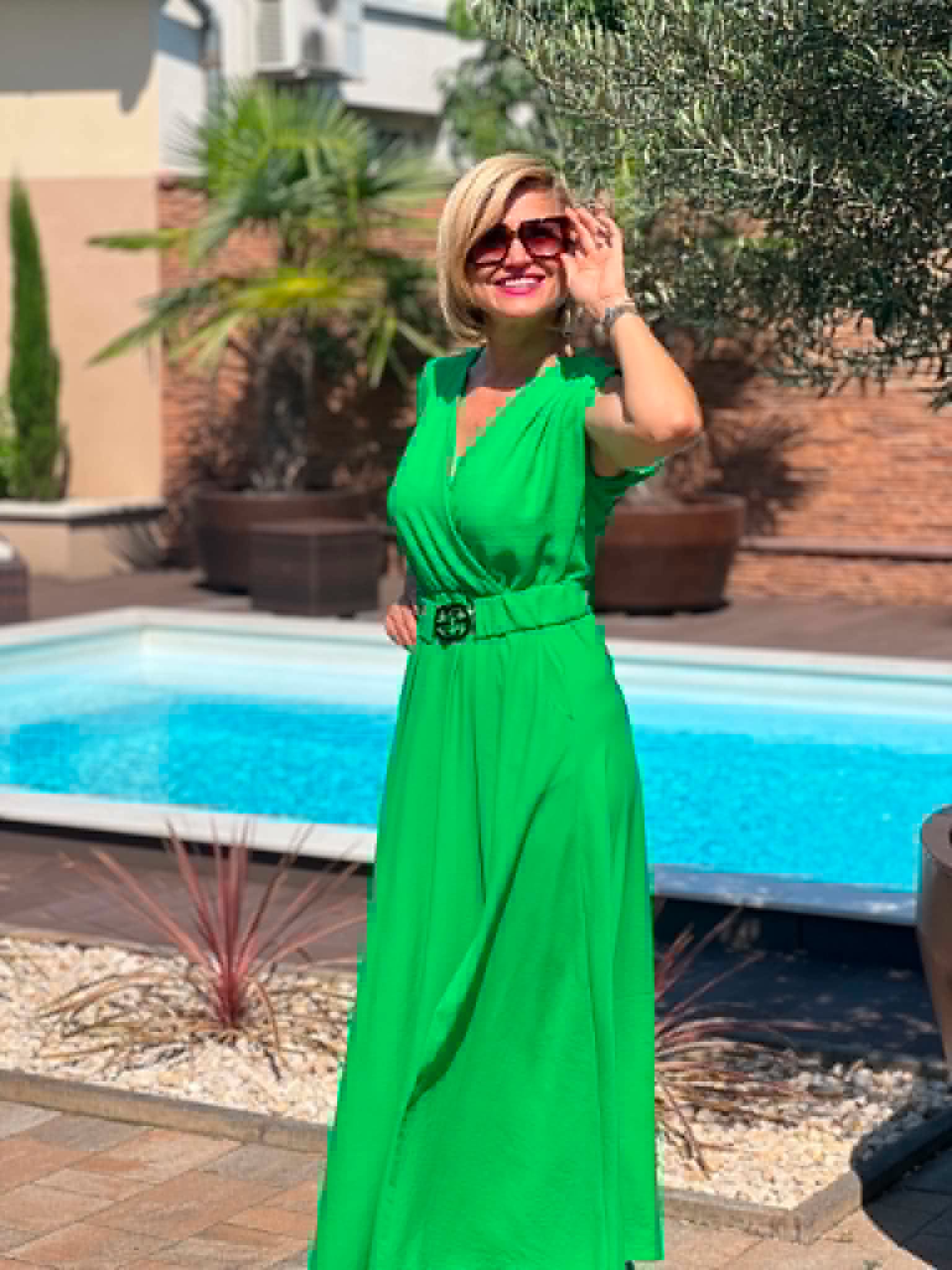 Mystic Day Gréta Maxi Ruha / benettonzöld /