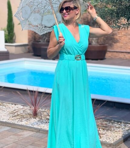 Mystic Day Gréta Maxi Ruha / menta/